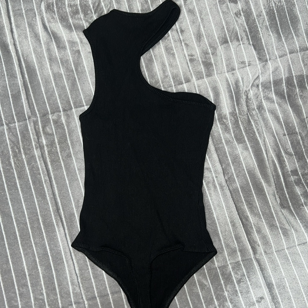 Lulus Ribbed Bodysuit - Picture 4 of 5